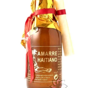 Extracto amarre haitiano utilizado en rituales espirituales y prácticas esotéricas tradicionales disponible en la tienda Esotérica La Magia de Lis.