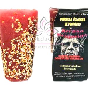 Velón de Petición  ARRASA BRUJERÍAS, ROMPE HECHIZOS