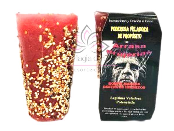 Velón de Petición  ARRASA BRUJERÍAS, ROMPE HECHIZOS