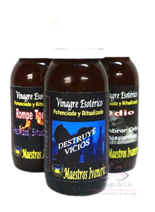 Vinagre Esotérico DESTRUYE VICIOS. 60ml