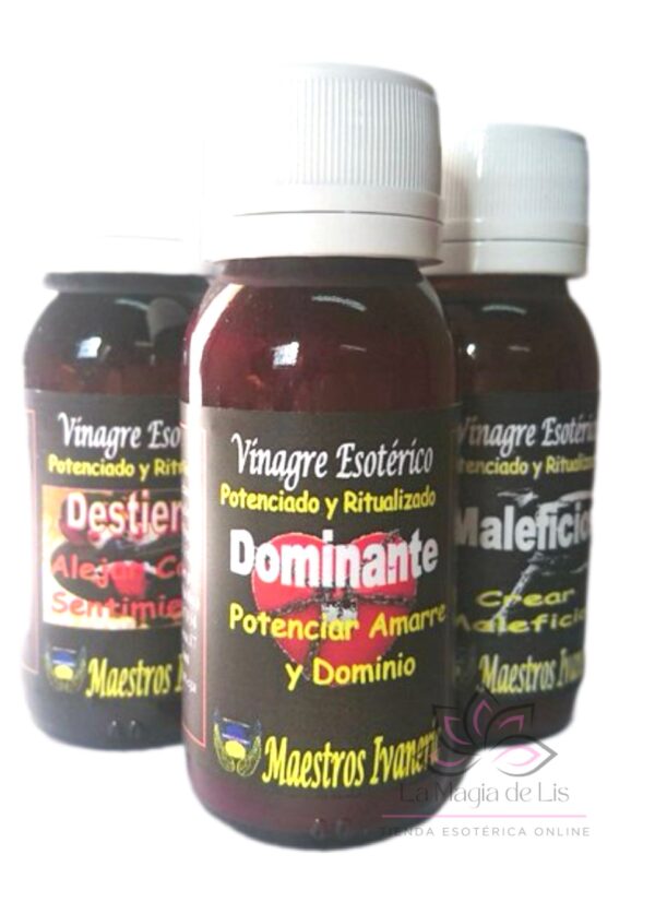 Vinagre Esotérico DOMINANTE, Dominar Personas, Situaciones 60ml