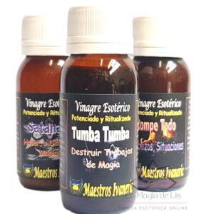 Vinagre Esotérico TUMBA TUMBA, Destruir Magias 60ml