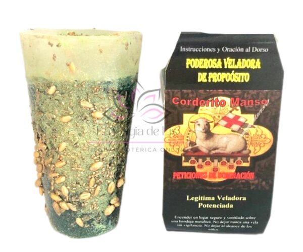 Velón  Corderito Manso - AMANSAR, DOMINAR