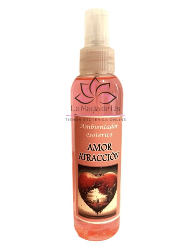 Aromatizador Esotérico - ATRAE AMORES  150 ml.