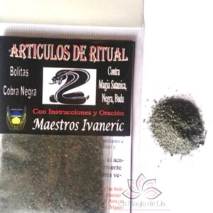 Incienso Cobra Negra CONTRA MAGÍA NEGRA y VUDÚ