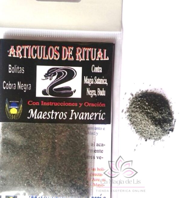 Incienso Cobra Negra CONTRA MAGÍA NEGRA y VUDÚ