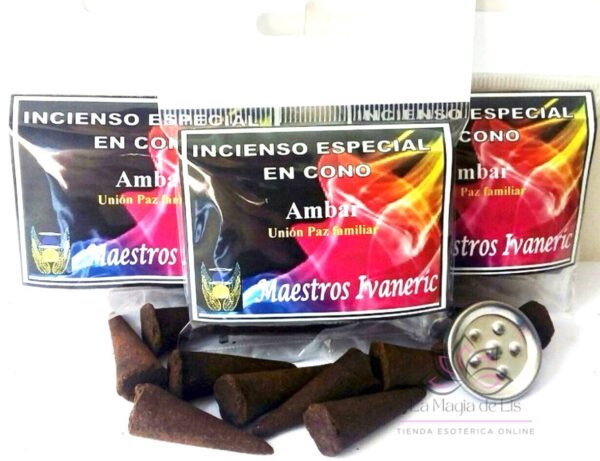 Incienso en Conos - AMBAR