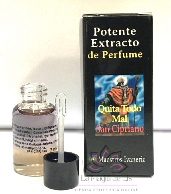 Extracto de Perfume San Cipriano, QUITAR MAGIAS