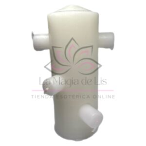 Velón 7 Mechas Blanco | Protección