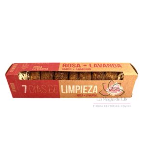 Pastillas Defumación  7 Días de Limpieza  ROSA- LAVANDA