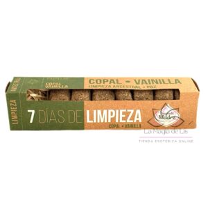 Pastillas Defumación 7 Días de Limpieza  COPAL- VAINILLA