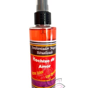 Ambientador Ritualizado HECHIZO DE AMOR 150ml.