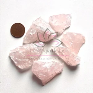 Piedra de Cuarzo Rosa - AMOR