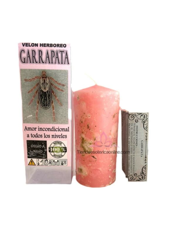 Velón Herbóreo Garrapata - Atrapa y Une a la persona amada