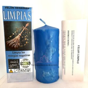 Velón Herboreo Limpia Energías Negativas