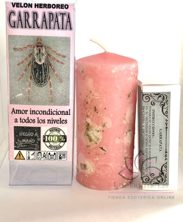 Velón Herbóreo Garrapata - Atrapa y Une a la persona amada