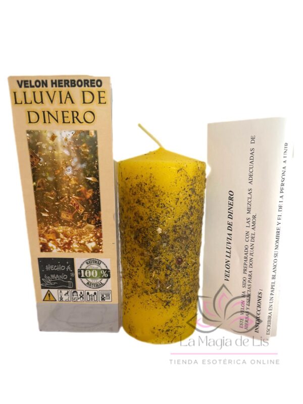 Velón Herboreo Lluvia de Dinero