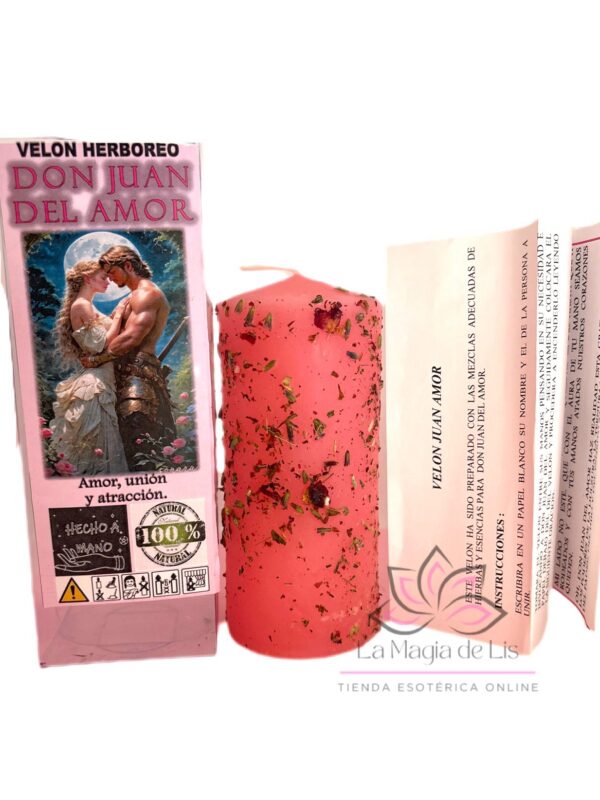 Velón Herboreo Don Juan del Amor