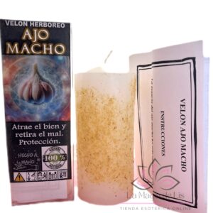 Velón Herboreo Ajo Macho - Protección