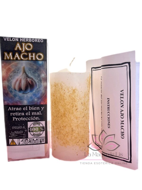 Velón Herboreo Ajo Macho - Protección