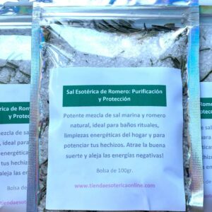 Sal Esotérica de Romero - Purificación y Protección