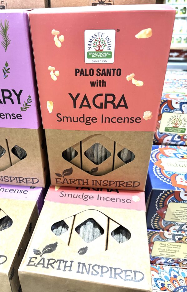 Incienso Natural de Palo Santo y Yagra
