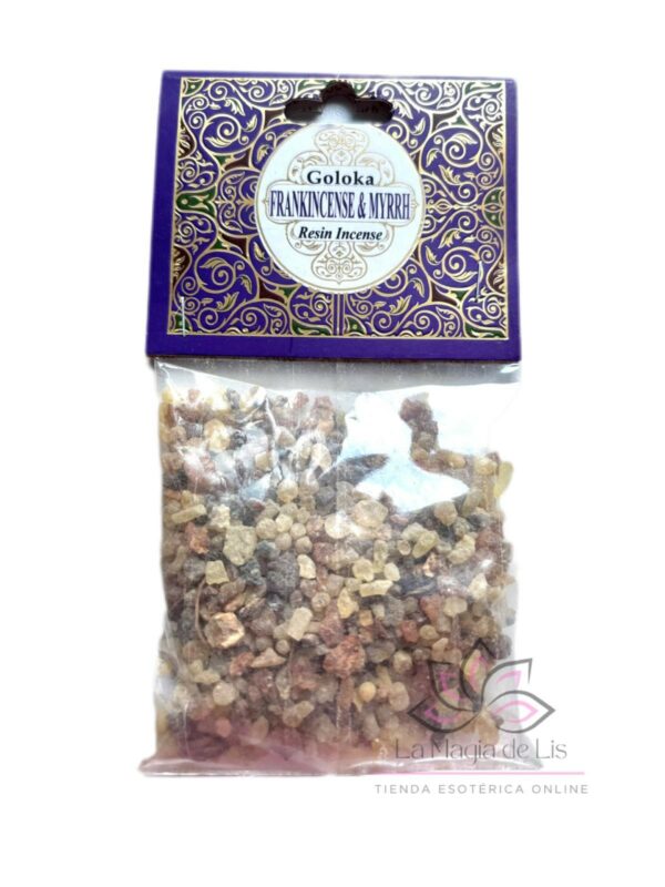 Incienso en Grano Frankincense y Mirra - Limpieza Energética