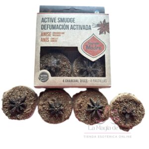 Pastillas Defumación Activada Anís, Canela y Romero - Abundancia, Protección