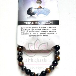 Pulsera Triple Protección