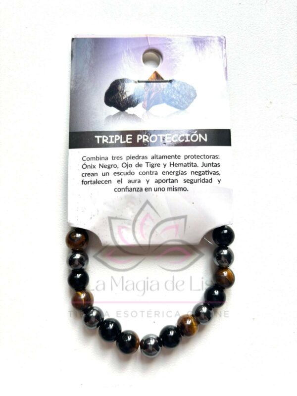 Pulsera Triple Protección