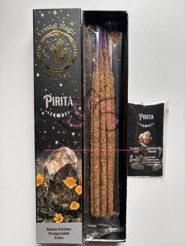 Incienso Orgánico Pirita - Prosperidad