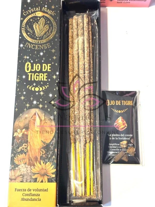 Incienso Orgánico Ojo de Tigre - Protección
