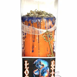 Velón Talismán Llave del Éxito para Abrir Caminos y Atraer Prosperidad