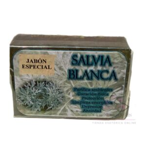 Jabón Esotérico de Salvia Blanca – Limpieza Energética y Protección del Aura