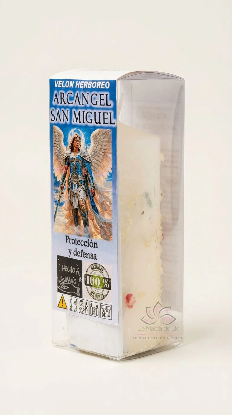 Velón Herbóreo Arcángel Miguel | Protección - Imagen 2