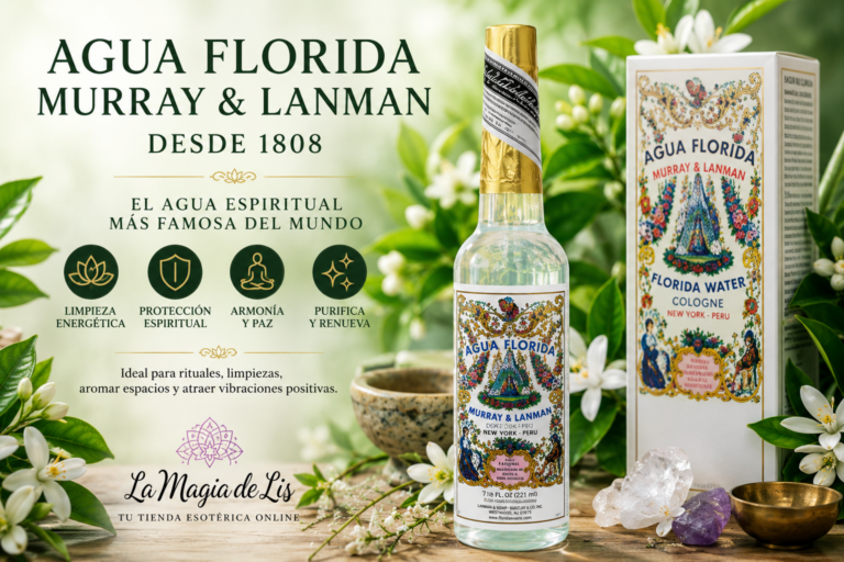 Agua Florida para rituales espirituales