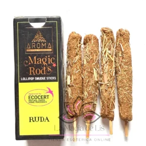 Incienso Lollipop de Ruda para protección, armonía y limpieza energética.