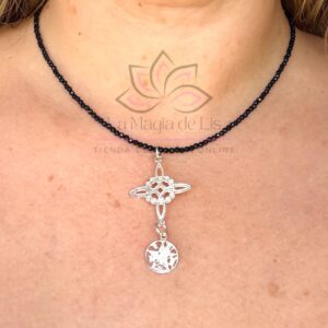 Pack Doble Protección - Collar de Turmalina Negra en Plata 925