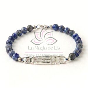 Pulsera Atlante Lapislázuli Plata 925 | Protección e Intuición