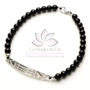 Pulsera Atlante Ónix Plata 925 | Protección y Fuerza