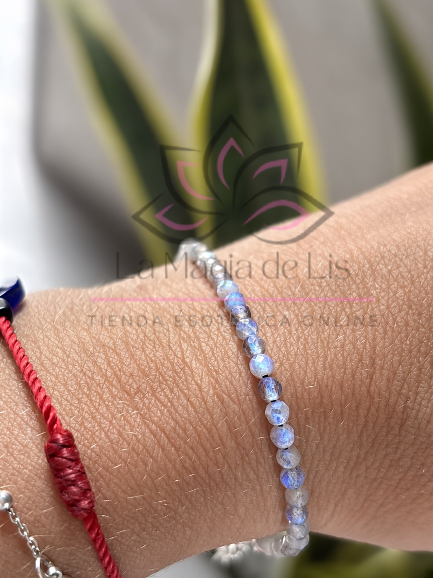 Pulsera Piedra Lunar Plata 925 | Intuición y Equilibrio